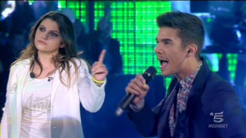 Debora e Moreno a Amici 13