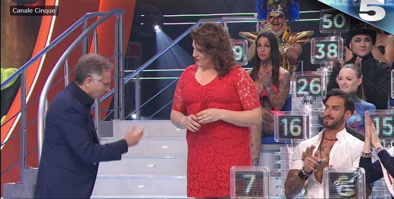 Ciao Darwin 7 replica 23 maggio Rebecca De Pasquale