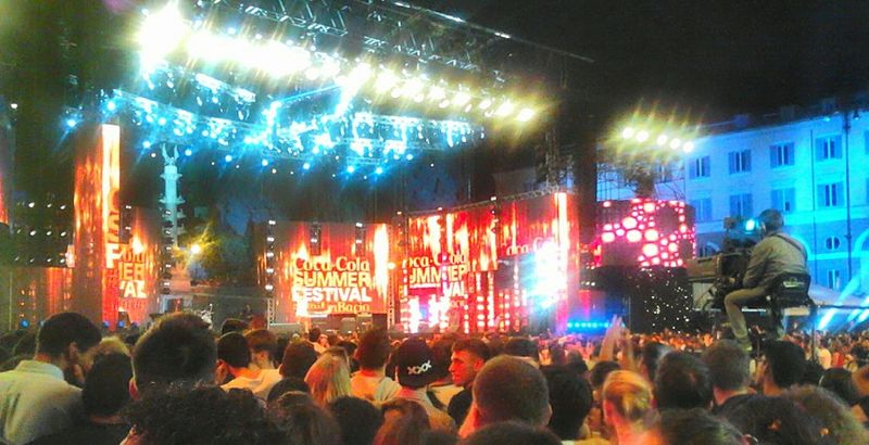 cocacolasummerfestival palco