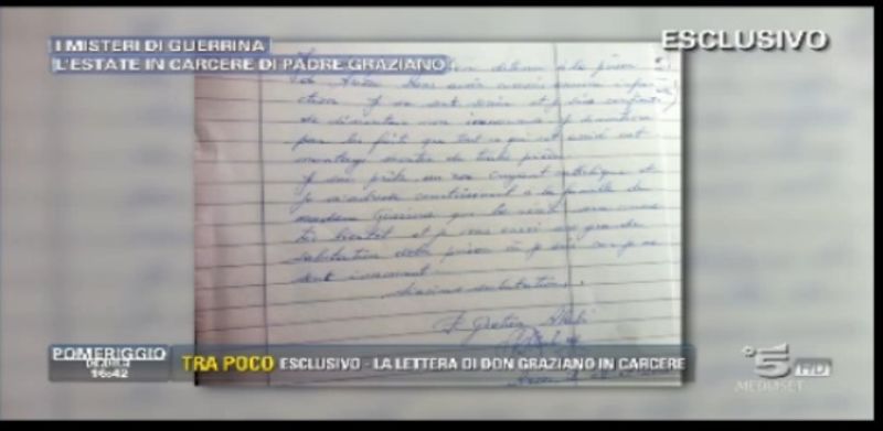 lettera padre Graziano