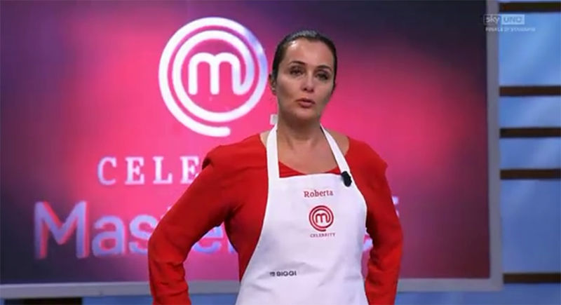 clebrity masterchef roberta 6aprile