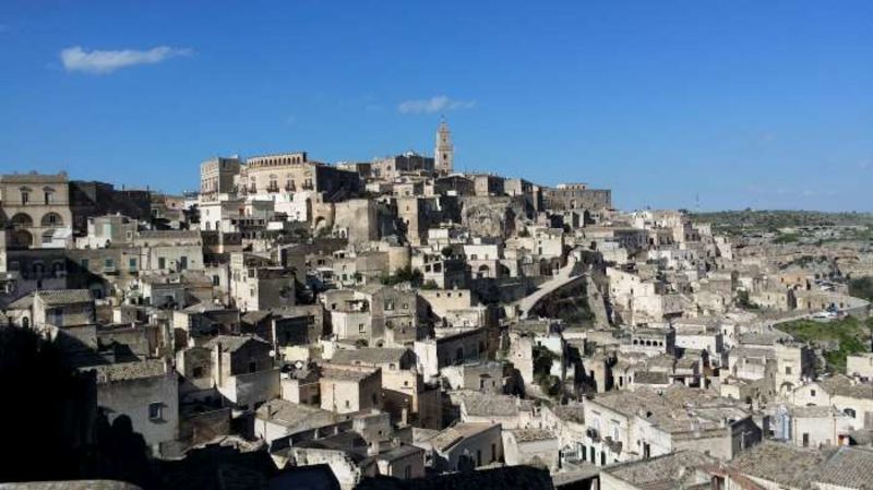 I sassi di Matera nel programma Sette meraviglie