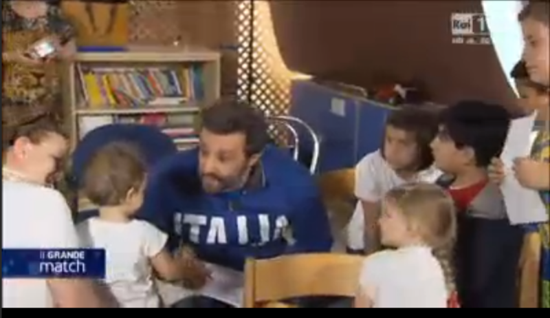 grande match insinna bambino gesù