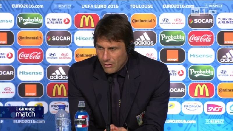 il grande match rai1 17giugno conte