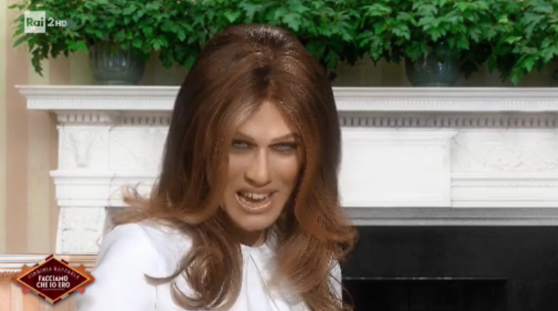 Facciamo che io ero 31 maggio Melania Trump