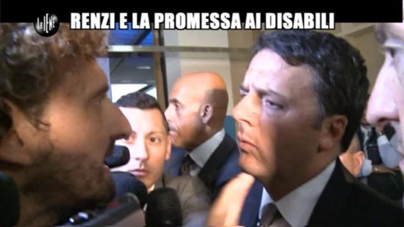 Le iene show: Filippo Roma con Renzi