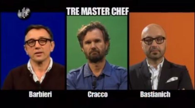 Barbieri, Cracco e Bastianich