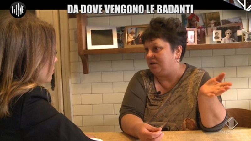 le iene show badante