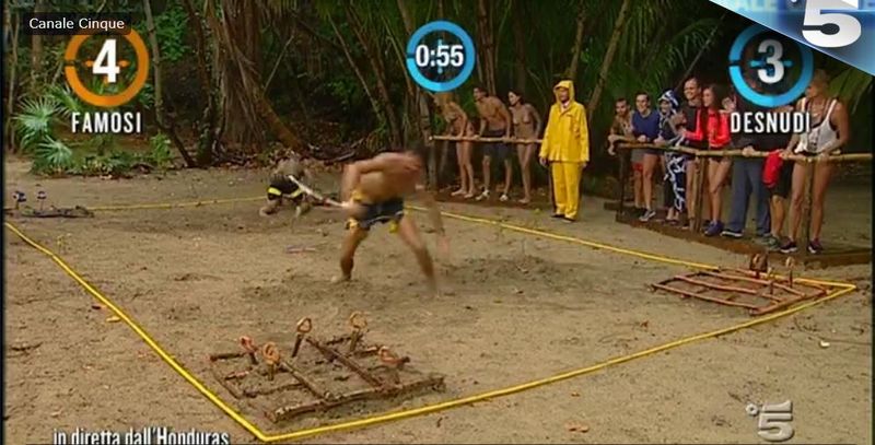 isola2016 21 marzo prova fuoco