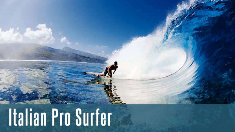 italian pro surfer logo