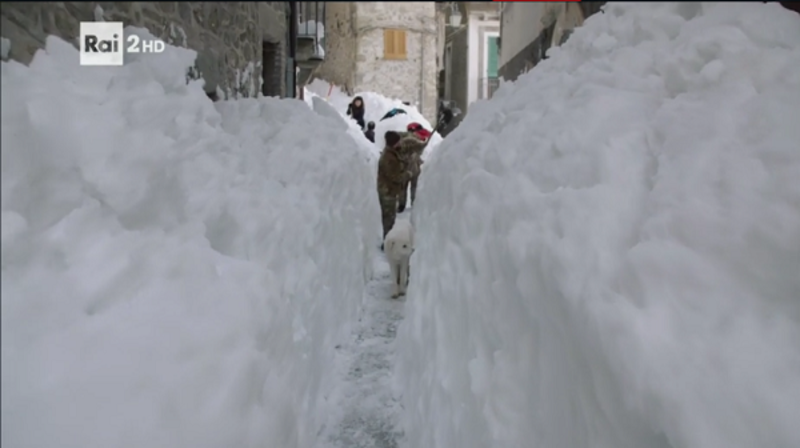 italia 26 gennaio soccorritori