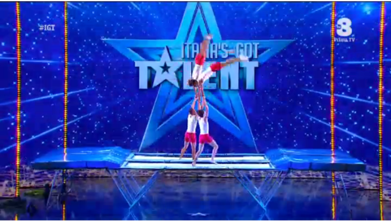 italia s got talent 10 marzo tappeto elastico