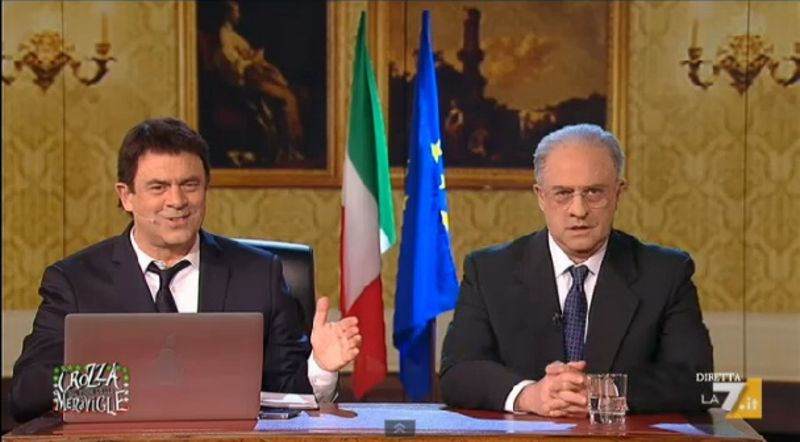 crozza meraviglie 29 aprile crozza renzi deluca