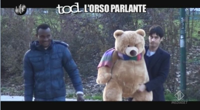 iene show 24 marzo orso parlante