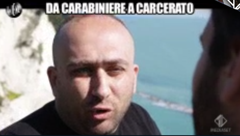 iene show carabiniere carcerato