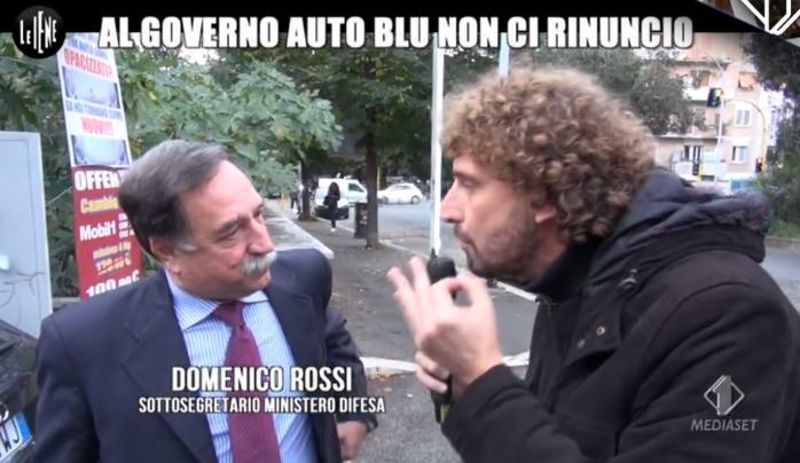 le iene 23 ottobre domenico rossi sottosegretario