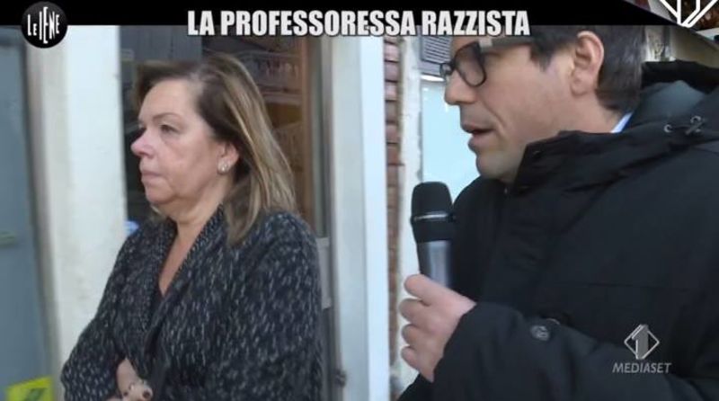 le iene 23 ottobre professoressa razzista