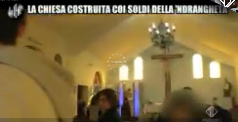 le iene 7 aprile chiesa ndrangheta