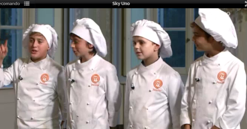 Junior MasterChef 2 i quattro concorrenti