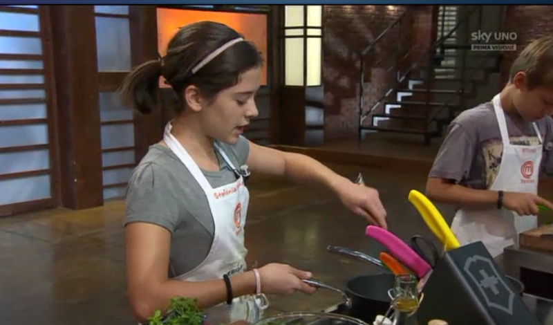 junior masterchef 3 28 aprile stefania