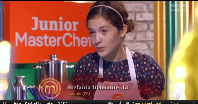 junior masterchef 3 31 marzo stefania