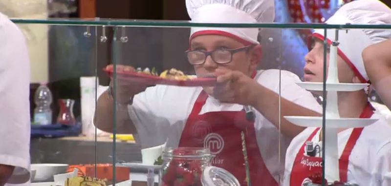 junior masterchef italia 3 7 aprile.assaggi