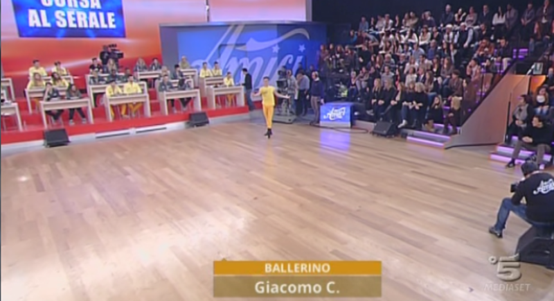 Giacomo, ballerino di Amici 13