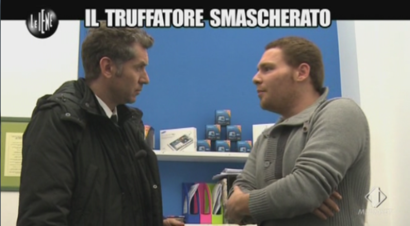 Iene del 5 febbraio: Truffatore mascherato