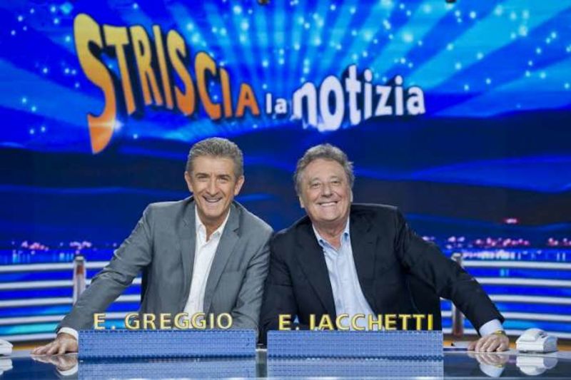 Greggio e Iacchetti a Sctriscia la notizia