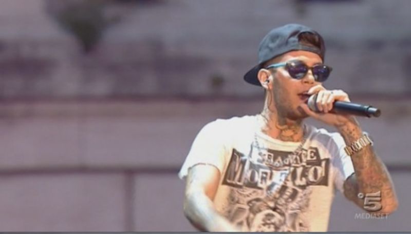 Emis Killa al Coca Cola Summer Festival