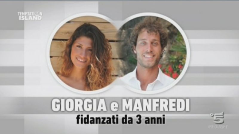 Temptation island, Giorgia e manfredi