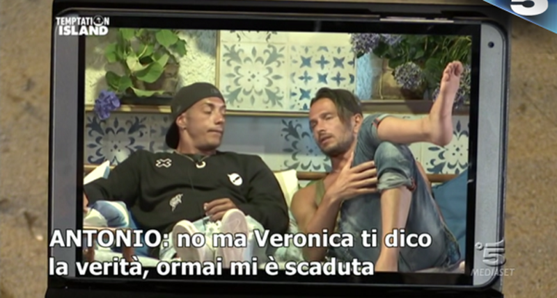 temptation island 17 luglio antonio