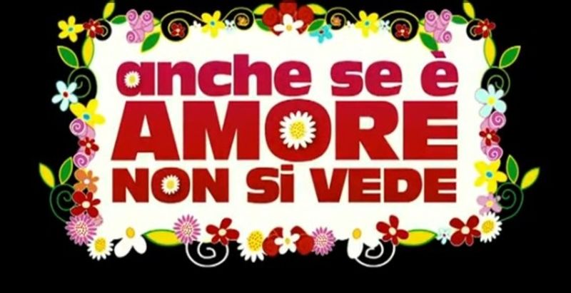 Il film Anche se è amore non si vede