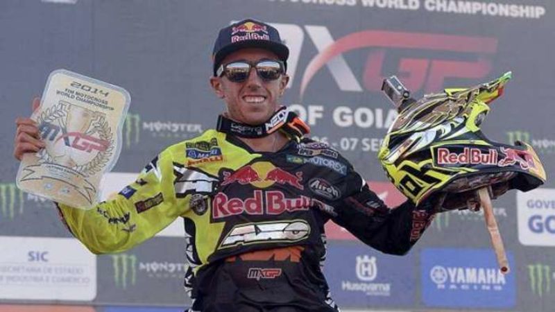 Tony Cairoli campione di Motocross