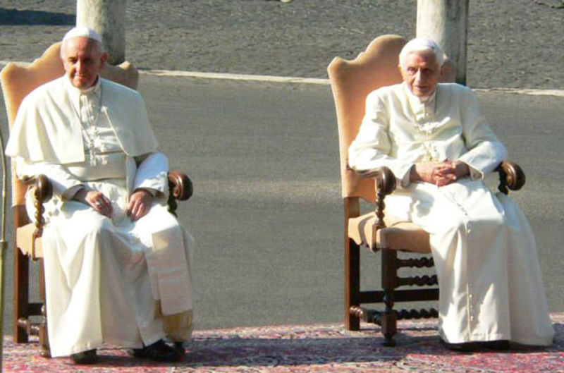 Papa Francesco e Papa Benedetto