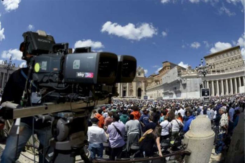 Piazza san Pietro a Roma