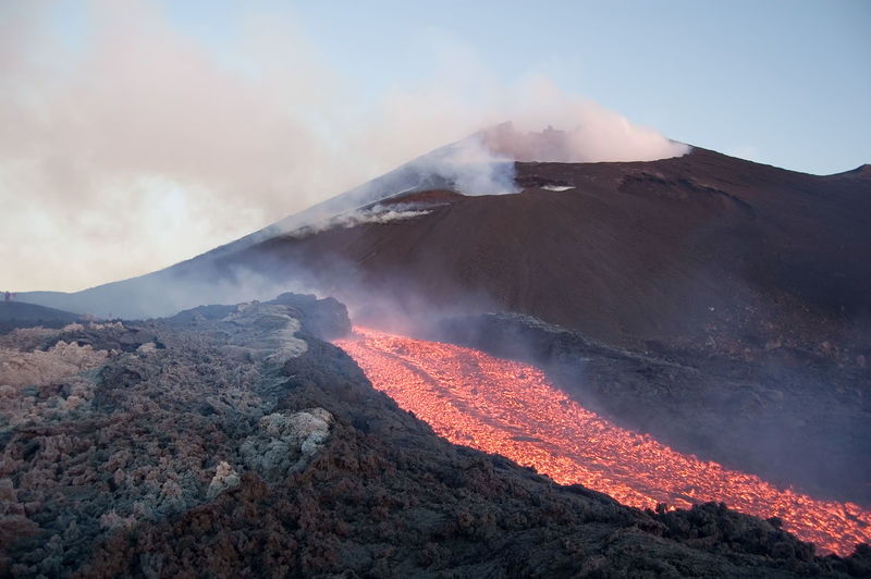 etna in eruzione