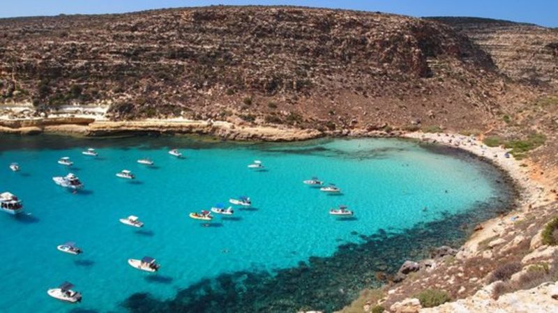 lampedusa cala pulcino