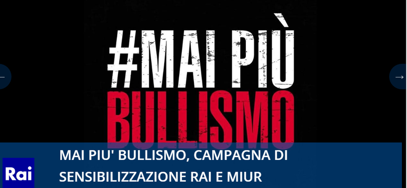 mai più bullismo