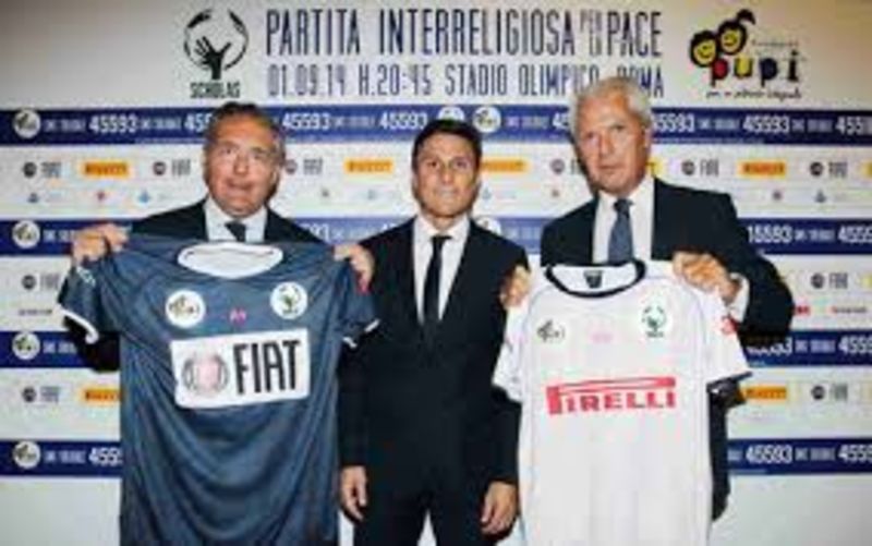 partita internazionale pace zanetti