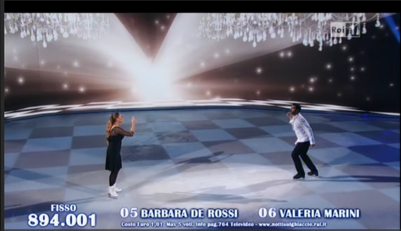 Barbara De Rossi Notti sul ghiaccio