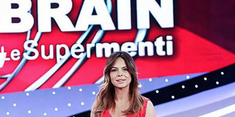 Perego, la conduttrice di Superbrain