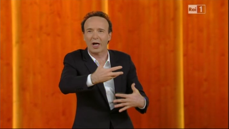 Roberto Benigni in TuttoDante