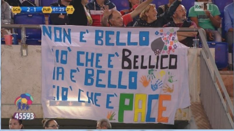 La partita per la pace