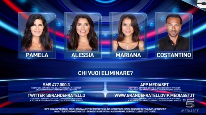 19sett grande fratello vip nominati