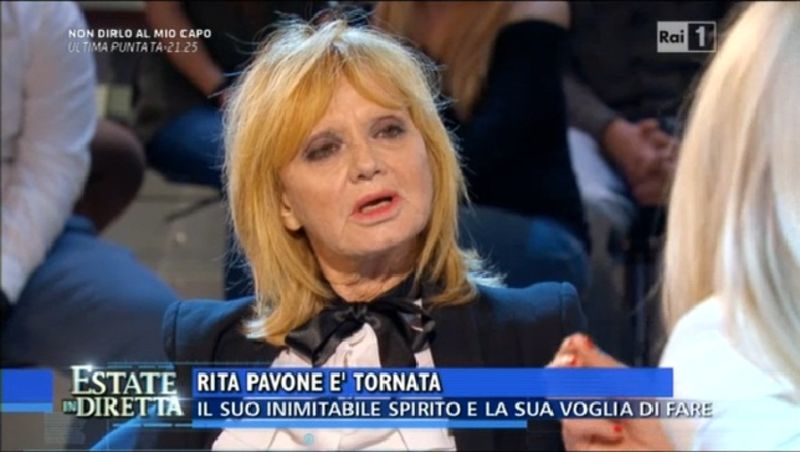 estate in diretta rita pavone