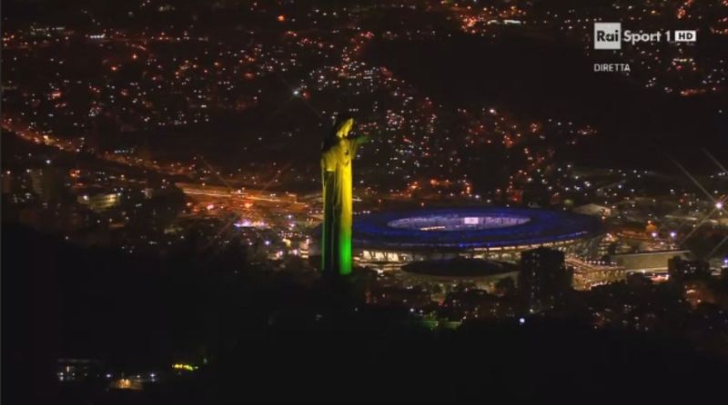 rio 2016 apertura cristo redentore