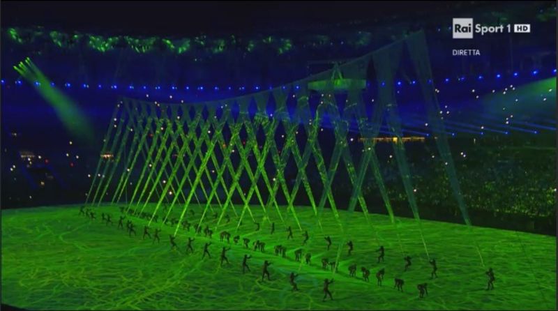 rio 2016 apertura foresta indios