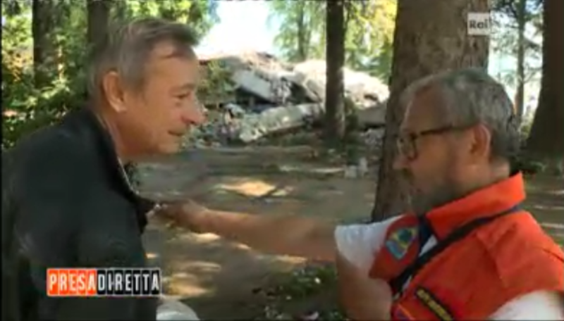 Presadiretta 29 agosto amatrice geologo