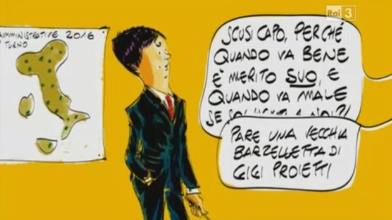 6giu gazebo fumetti renzi